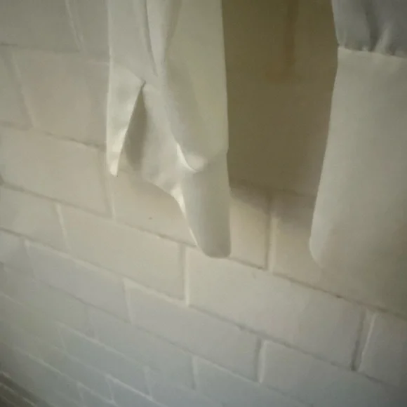 Zara Accessories White Long Sleeve Bodysuit - Picture 3 of 6